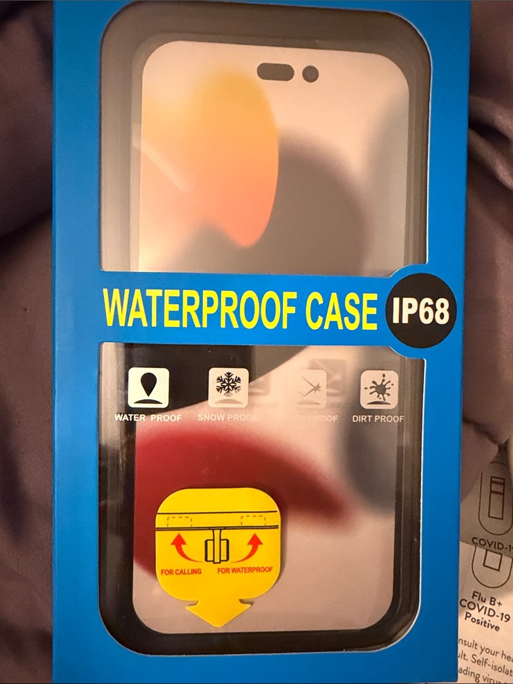 Waterproof iPhone 15 pro max Case IP68 – Black